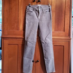 J. Crew High Rise Skinny Lookout Corduroy Jeans